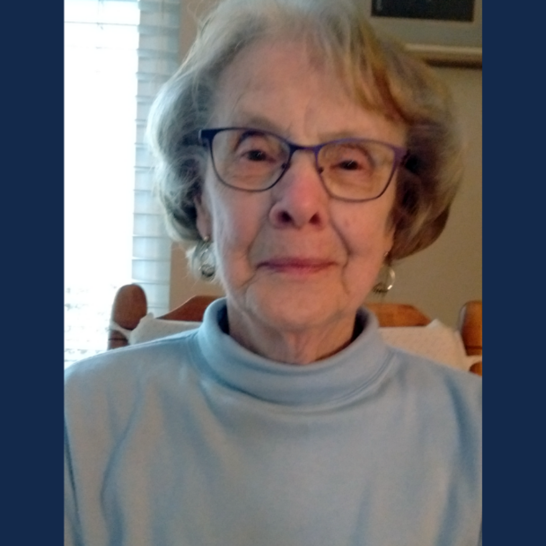 Carrol Foxall (BS, '54, bacteriology) in Spring 2021