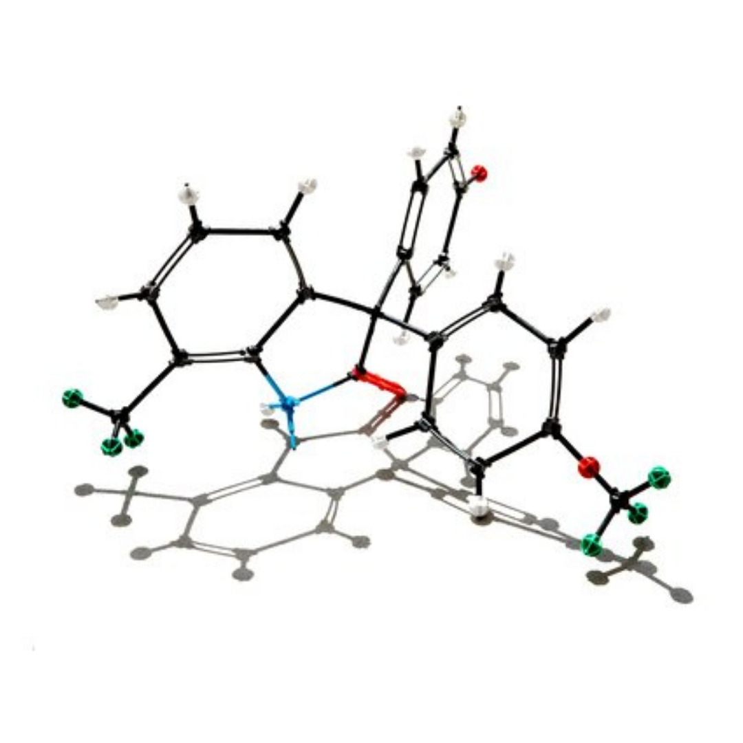 Researchers discovered a small molecule, ErSO, that eradicates breast cancers in mice by targeting a pathway that protects cancer cells. Photo by L. Brian Stauffer