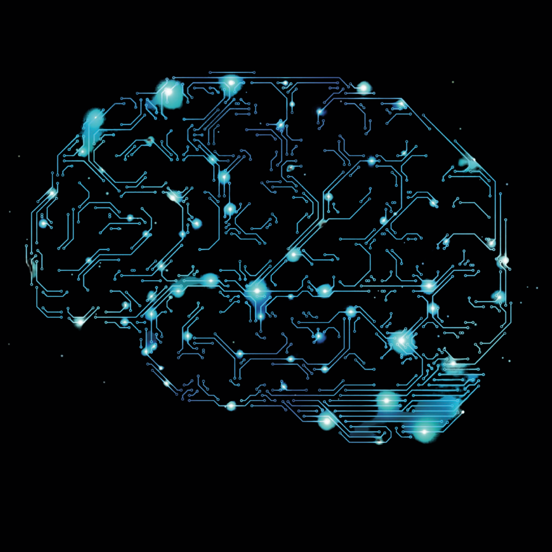 Artistic illustration of a brain