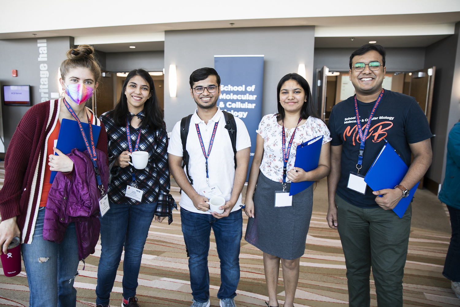 PhD students attend the 2023 School of MCB Graduate Research Retreat