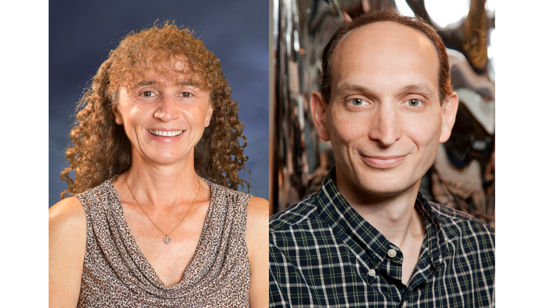 From left: researcher Gisela Cymes and Claudio Grosman, professor and head of the Department of Molecular & Integrative Physiology