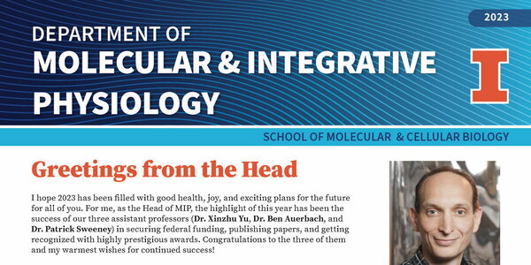 cover page of 2023 newsletter