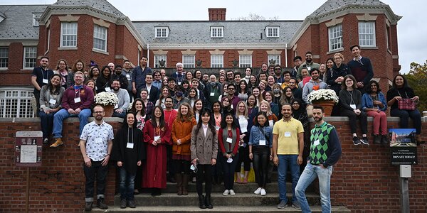 group photo of 2021 retreat attendees