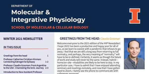 page 1 of 2021 newsletter