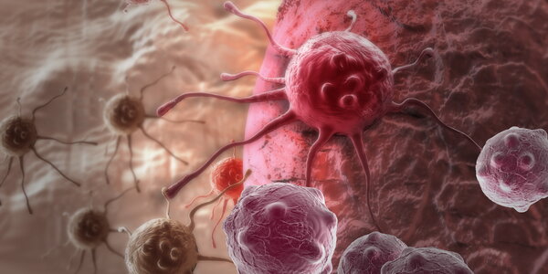 illustration of cancer cell