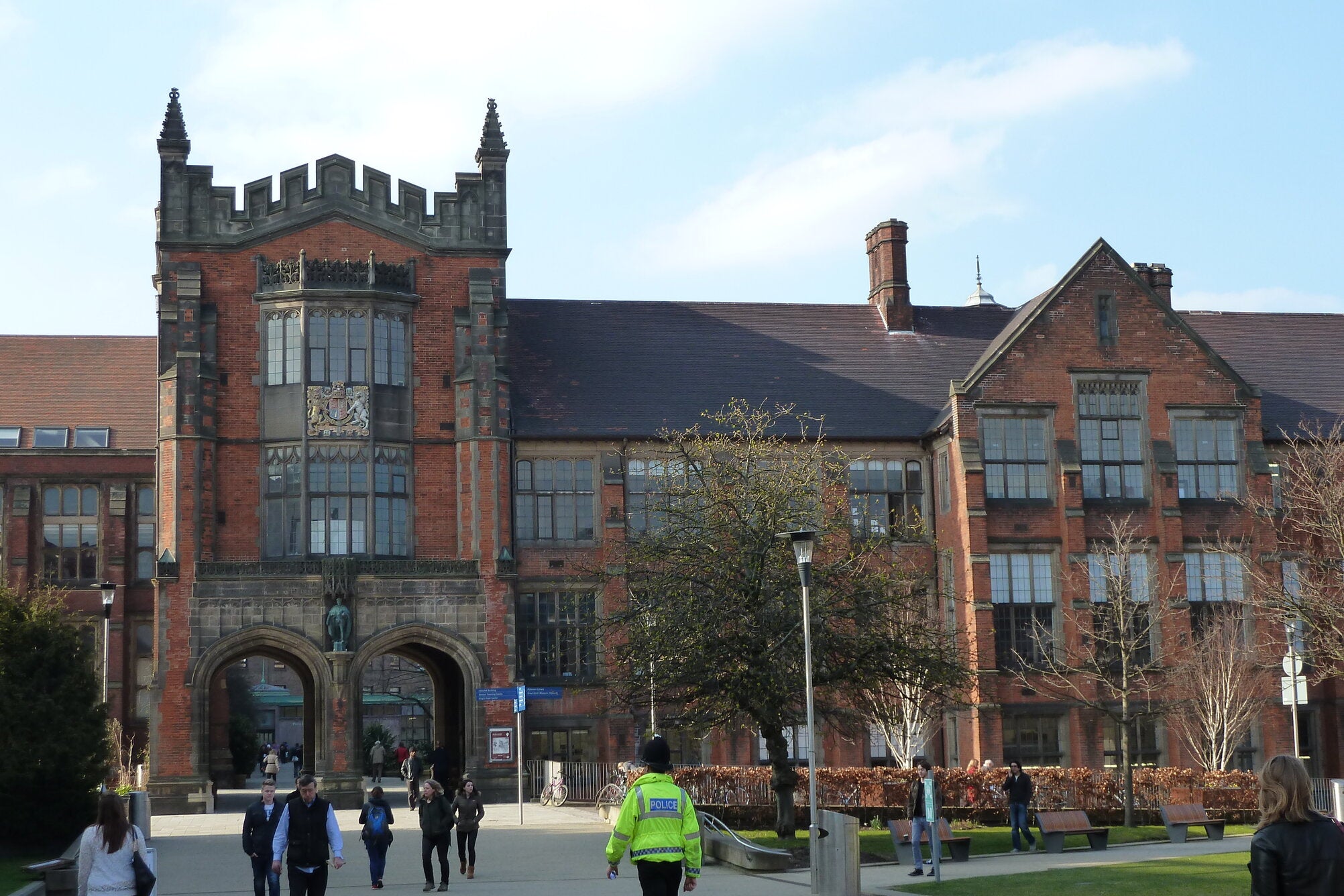 Student Union building on a sunny day.
