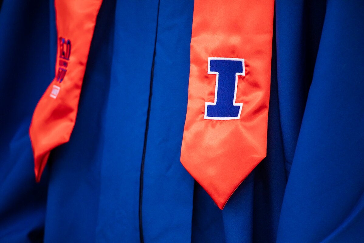 graduation gown