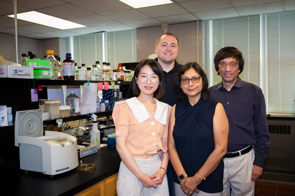 Authors of the PNAS paper in the Bagchi lab