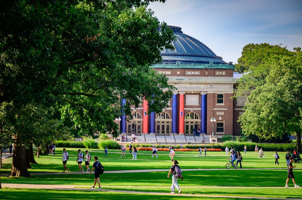 Foellinger Auditorium Exterior