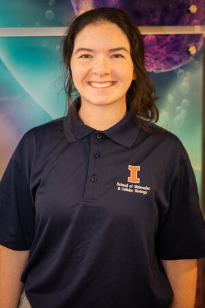 Headshot of Sarah McGowan in an MCB Leaders polo.