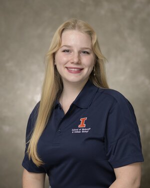 Headshot of Amber Salmon in an MCB Leaders polo.