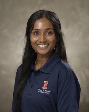 Headshot of Shreya Jeyakumar in an MCB Leaders polo.
