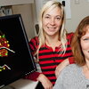 Cell and developmental biology professor Lisa Stubbs (right) and postdoctoral researcher Katja Nowick