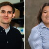 Headshots of researchers Joe Sanfilippo (left) and Jessica Palalay