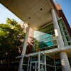 Exterior shot of the School of MCB's Chemical & Life Sciences Building during summertime. 