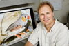 "There is a functional developmental parallel between the way a bird learns to sing and a human learns to speak," said David Clayton, a professor of neuroscience and cell and developmental biology at the University of Illinois who led the group that proposed and organized the genome sequencing effort. Photo by L. Brian Stauffer